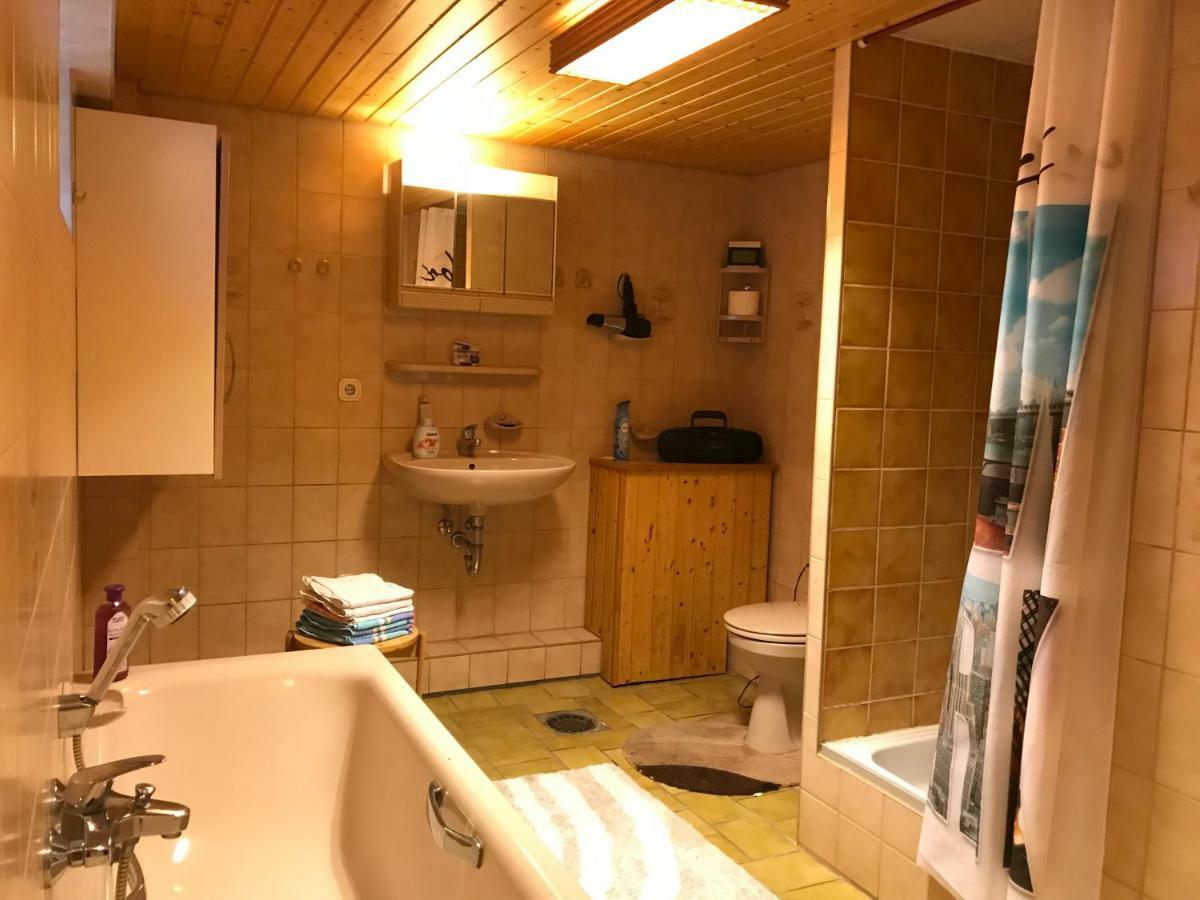 Apartamento Schoenes Kellerzimmer Mit Bad Mittelangeln Exterior foto